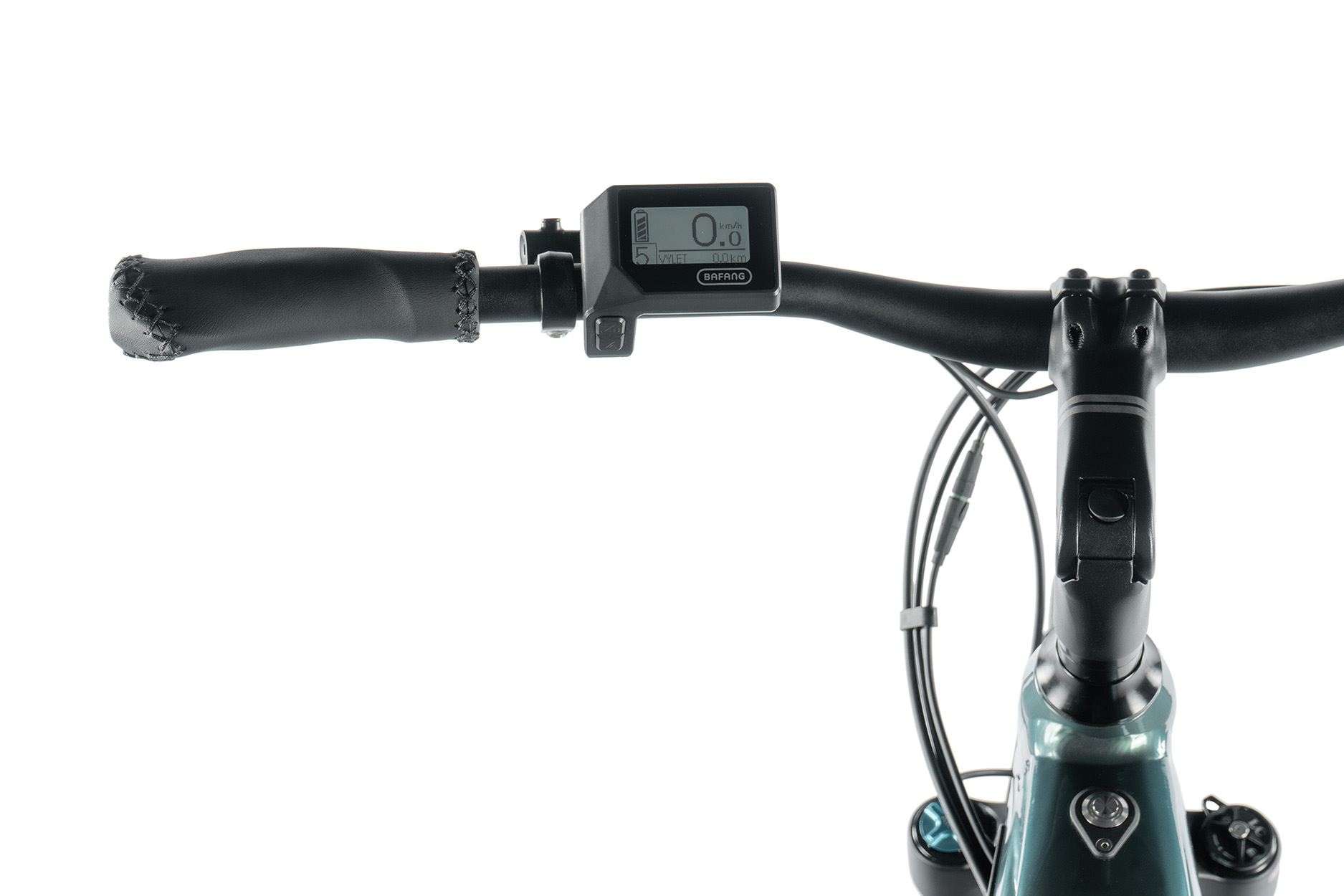 Elektrokolo 28" Leader Fox DENVER pánské 2024, 20Ah, M300, šedozelená,vel.20,5" -AKCE!