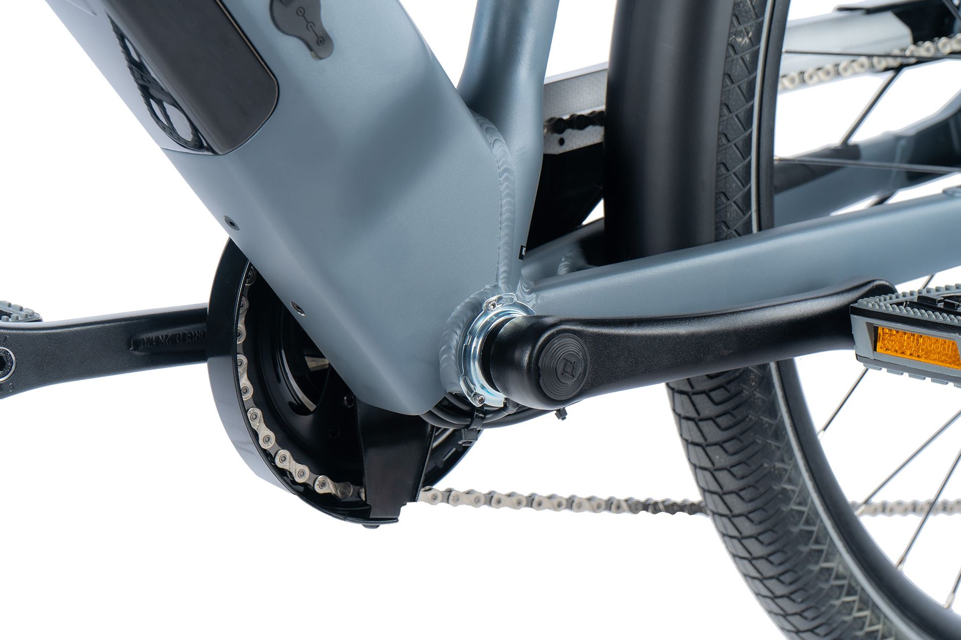 Elektrokolo 28" Leader Fox SANDY pánské 2024, šedá mat/černá, 20Ah, vel.17,5" -AKCE!