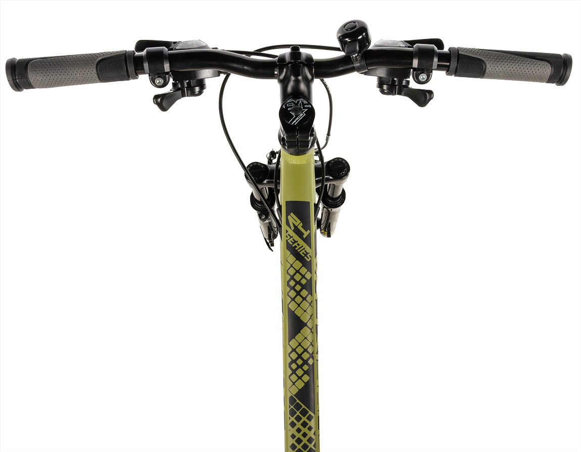 Dětské kolo Leader Fox SPIDER dívčí 24" /3x7/ 2026 army green