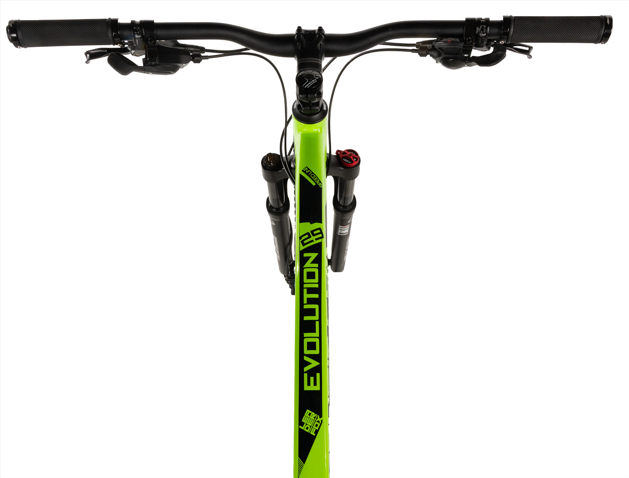 Horské kolo 29" Leader Fox EVOLUTION 2026 zelená/černá /2x8/  vel.16"