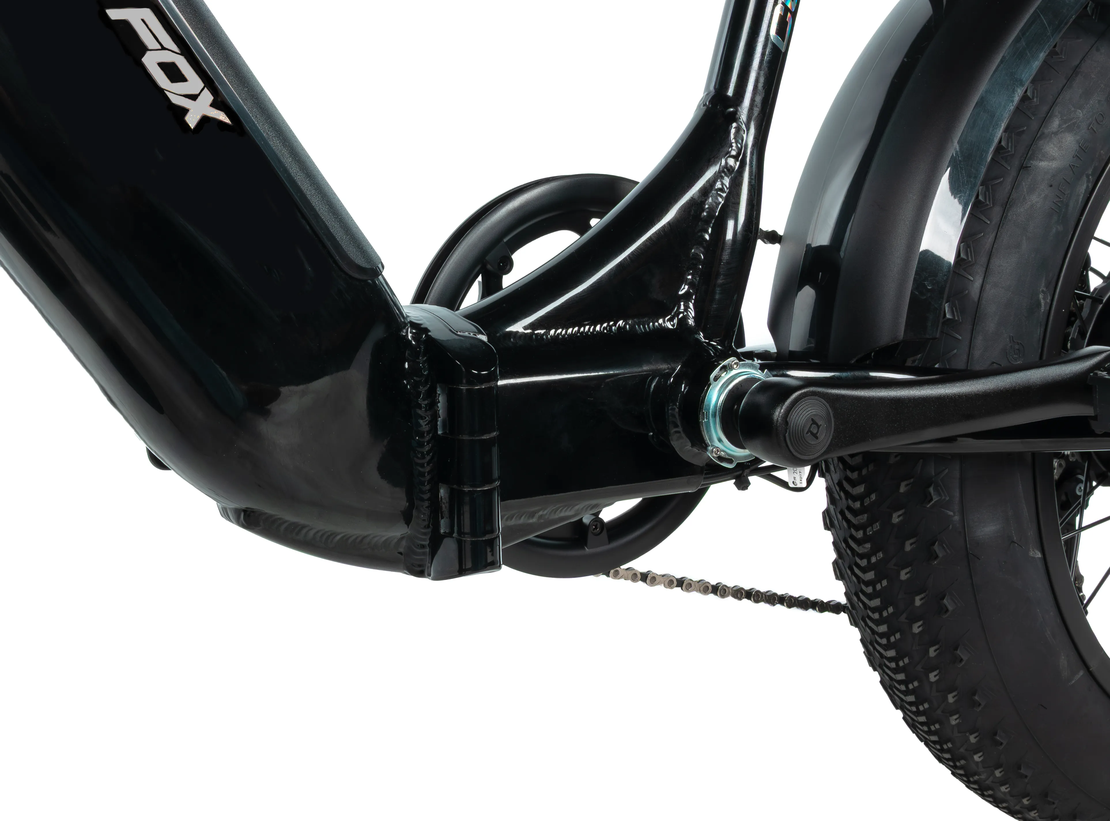 Elektrokolo skládací 20" Leader Fox CODY FAT Bike 16Ah 2025 černá