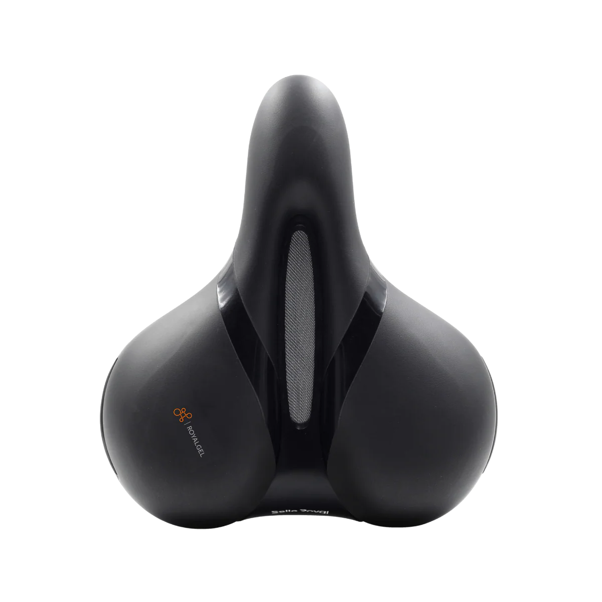 Sedlo gelové Selle Royal RESPIRO RELAXED Unisex černé,  Stracciatella