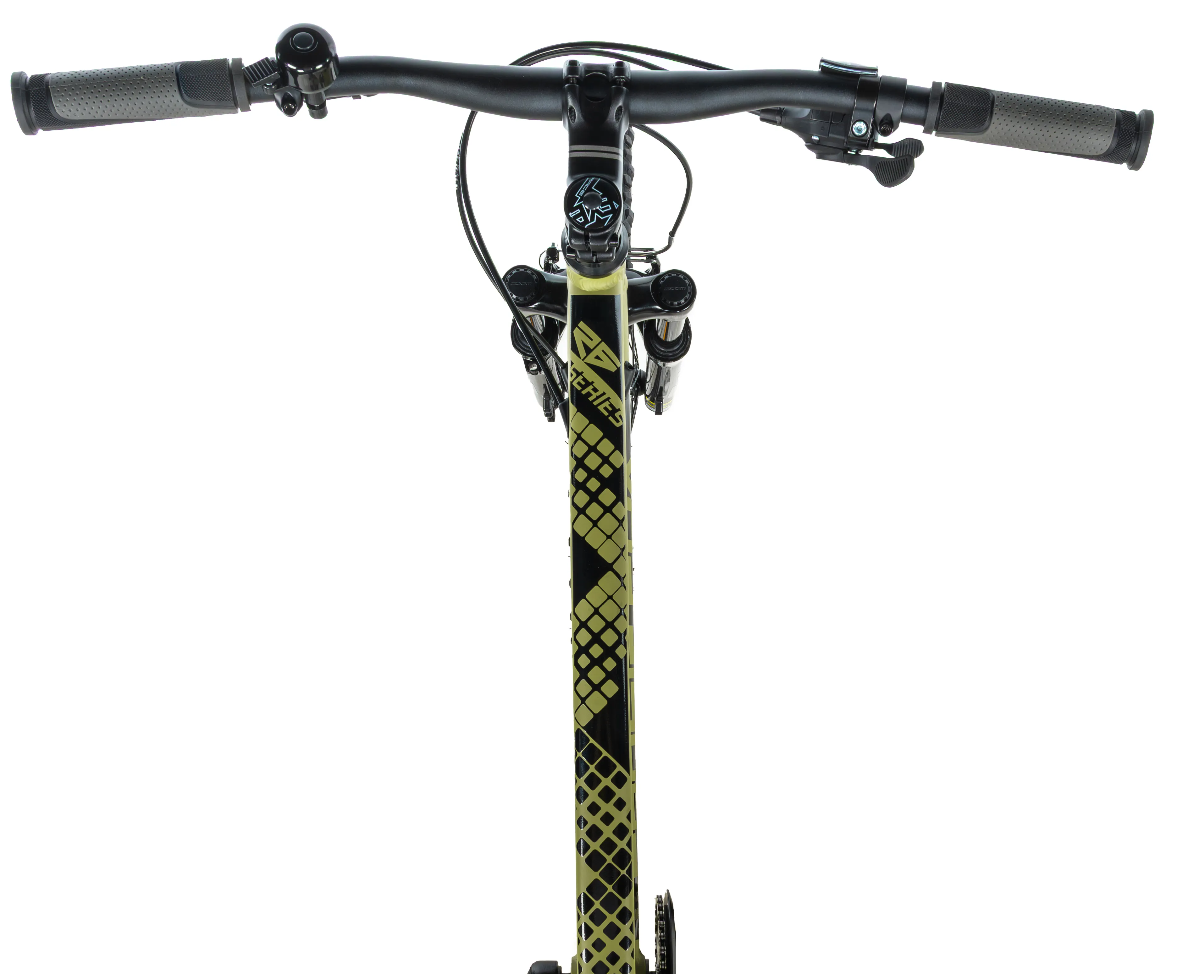 Horské kolo 26" Leader Fox MXC 2027, junior, Khaki/black /1x9/, vel.14"