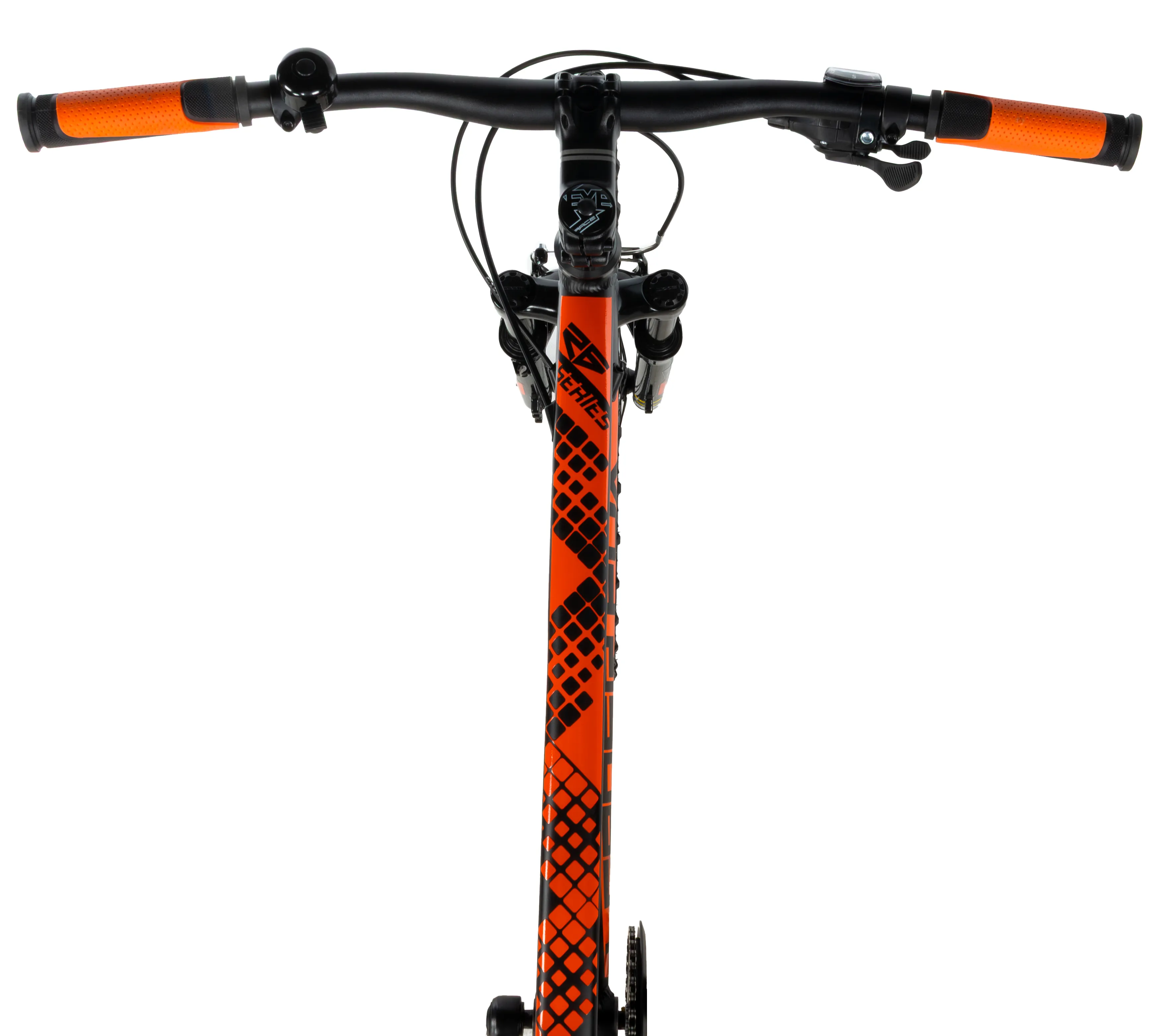 Horské kolo 26" Leader Fox MXC 2027, junior, black/orange /1x9/, vel.14"