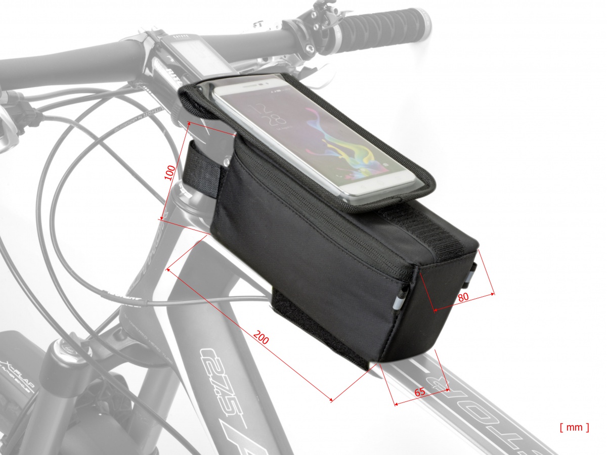 Brašna na rám Author A-R255 Tank Bag MPP  (černá)
