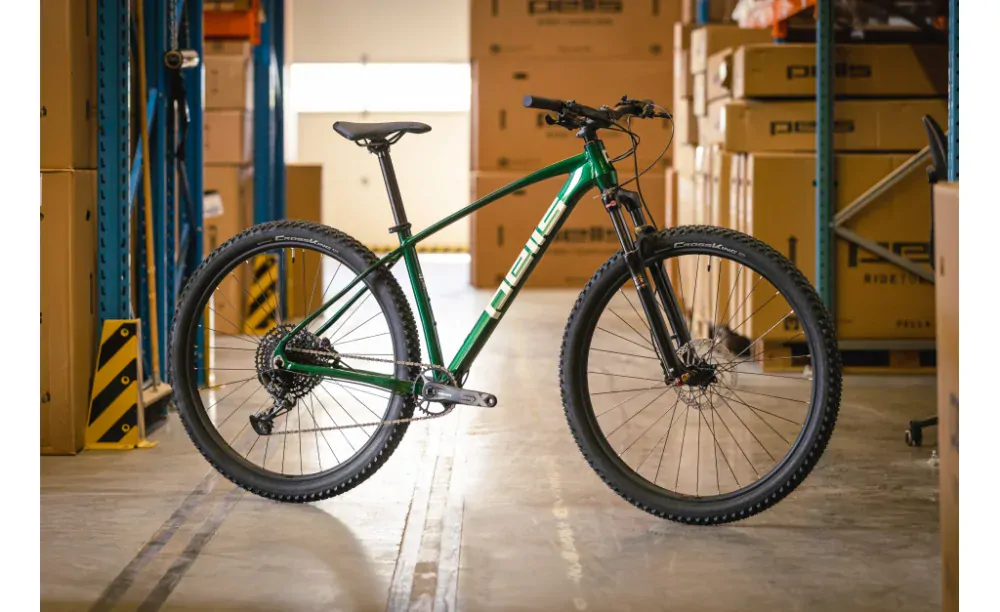 Horské kolo 29" Pells RAZZER 1 vel.17"/M 2023 Forest Green - AKCE!