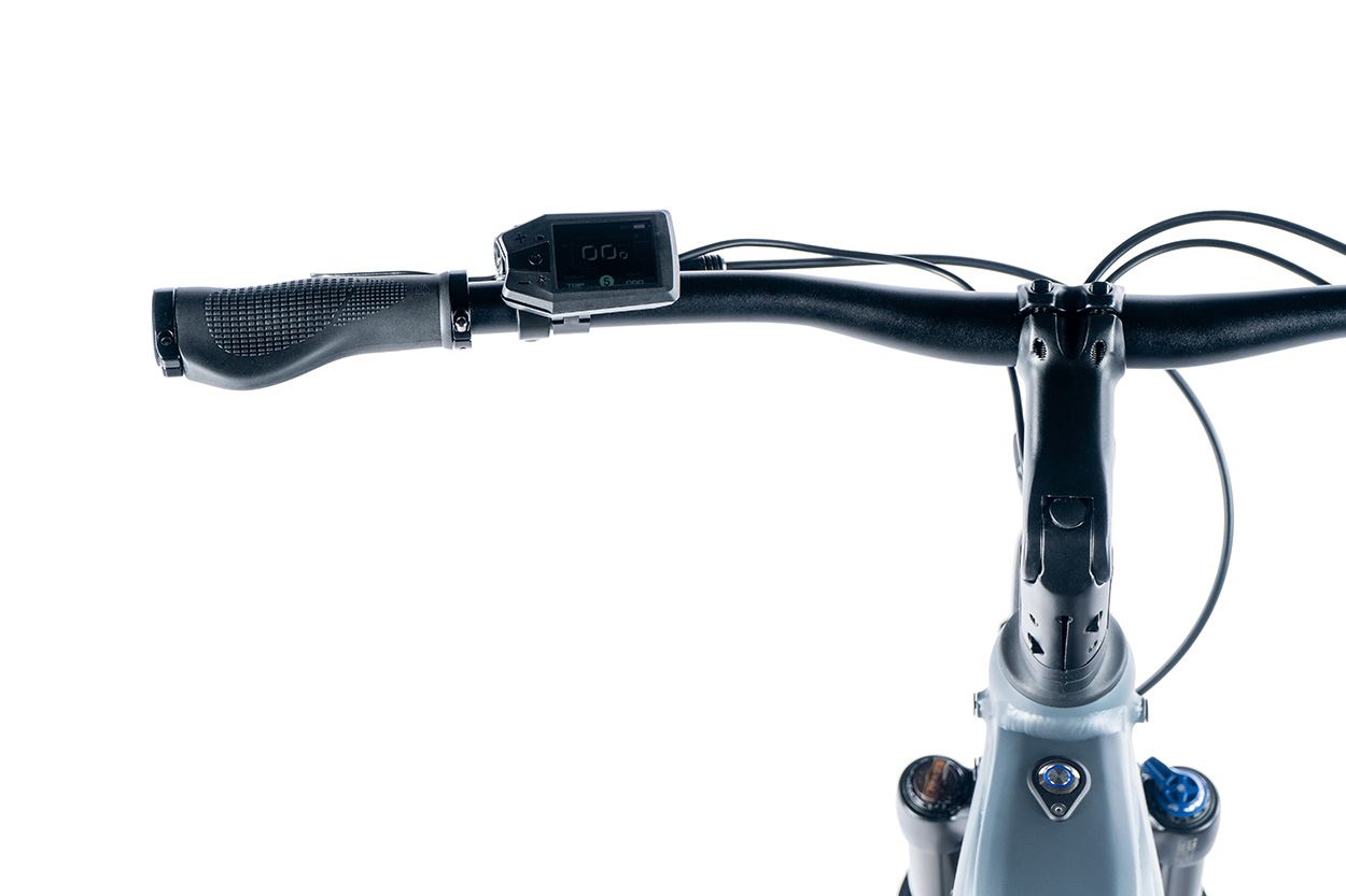 Elektrokolo 28" Leader Fox SANDY pánské 2024, šedá mat/černá, 20Ah, vel.17,5" -AKCE!