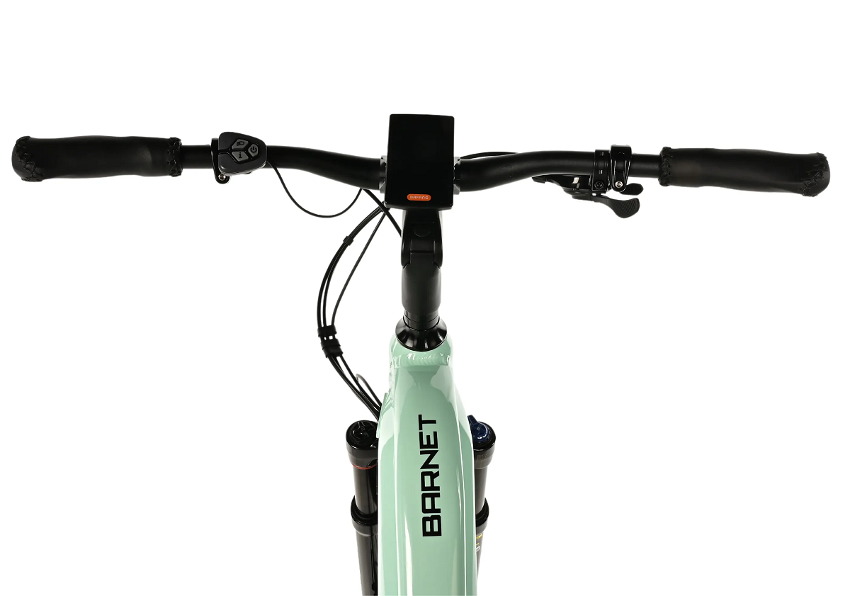 Elektrokolo 28" Leader Fox BARNET pánské 2025, 20Ah M510 šedá vel.20,5"-AKCE!