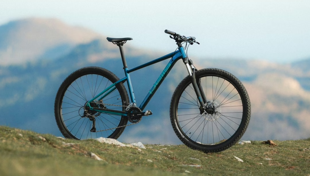 Horské kolo 29" Pells RAZZER 3 2025 blue/mint vel.17"/M -AKCE!