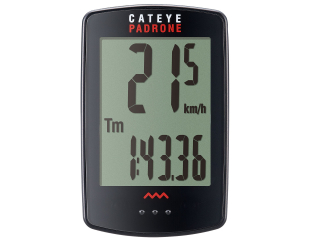 Cyklopočítač CatEye Padrone PA100W černá