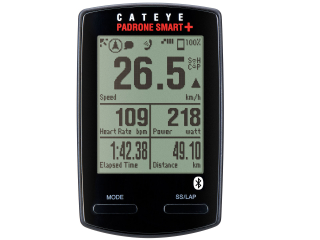 Cyklopočítač CatEye Padrone Smart+ (SC100B) černá