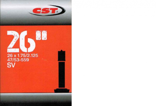 Duše CST 26", 40/47-559 AV 40mm (26 x 1,5-1,75")