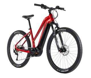 Dámské elektrokolo 29" Leader Fox OXNAR 2023 20Ah PANASONIC red/black vel.18" - AKCE!