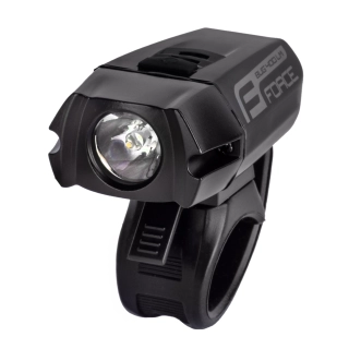 Světlo přední FORCE BUG 400LM USB, černé