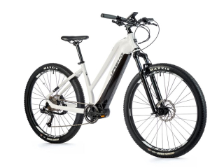 Horské elektrokolo 29" Leader Fox AWALON Lady 2023 white shiny vel.16,5"