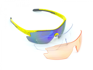 Brýle Author Vision LX S!BRIGHT Orange 65 & BluRevo 13 žlutá-neonová/černá