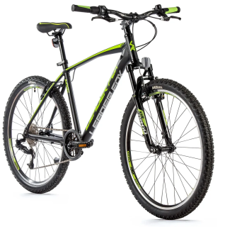 Horské kolo 26" Leader Fox MXC Man 2023 green/black, 1x8, vel.18" - AKCE!