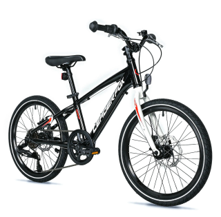 Dětské kolo 20" Leader Fox Gamp 2026 černá/bílá