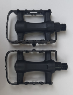 Pedály NW-91K Fe-plast kuličková ložiska, černé