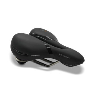 Sedlo gelové Selle Royal RESPIRO RELAXED Unisex černé,  Stracciatella