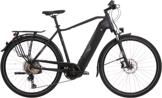 Trekingové elektrokolo 28" BBF Basel 4.0 Graz 2025, Bosch Performance CX, 625 Wh, černá mat, 52cm/20,5" - Super cena!