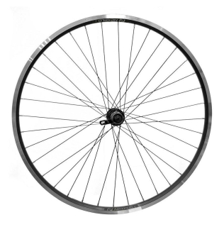 Kolo zapletené zadní 28"/29", 622x19, CNC, černé, na kazetu 8/9/10