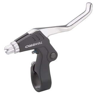 Brzdové páky TEKTRO V-brake 360 dural Grip shift, stříbrná/černá