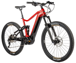 Elektrokolo 29" Leader Fox ARRAN 2023, Panasonic GX, 20Ah, red/black, vel.19,5" -AKCE!