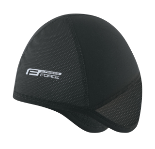 Čepice pod přilbu FORCE FREEZE zimní,černá, vel. S - M