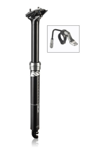 Teleskopická sedlovka XLC SP-T011 Ø 31,6mm, 370mm/100mm,černá,ICR