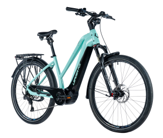 Elektrokolo 29" Leader Fox SABA dámské 2024 23,2Ah PANASONIC light blue vel.18" - SUPER AKCE!