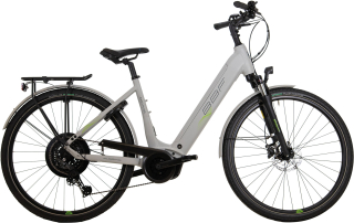 Trekingové elektrokolo 28" BBF Basel PL625 2026, Bosch Performance line, Smart system, 625 Wh, šedá mat, 46cm/18" - Super cena!