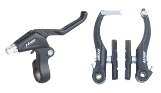 Brzdové čelisti + páky PRO-T V-brake dural EVO, sada