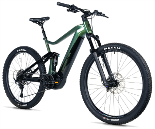 Elektrokolo 29" Leader Fox AYRA 2025, Panasonic GX, 23,2Ah, bottle green, vel.17,5"