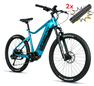Elektrokolo 27,5" Leader Fox KENT 2025 20Ah light blue vel.16"