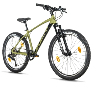Horské kolo 26" Leader Fox MXC 2027, junior, Khaki/black /1x9/, vel.16"